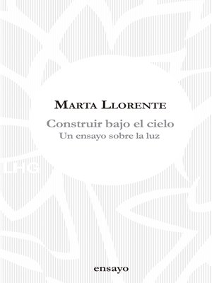 cover image of Construir bajo el cielo